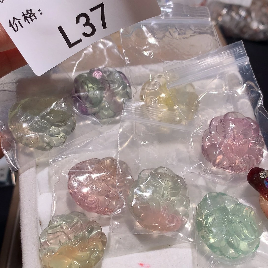 萤石颈饰未镶嵌多样化发2个37