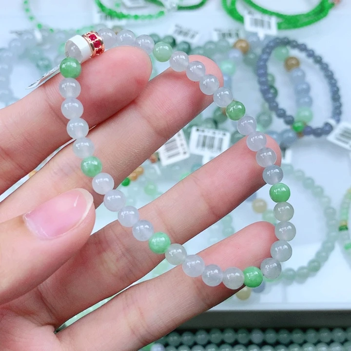 未镶嵌手链翡翠翡翠