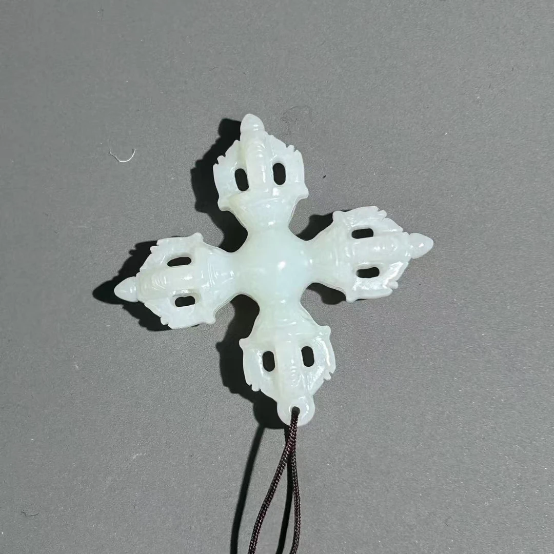 创汇和田玉金刚杵