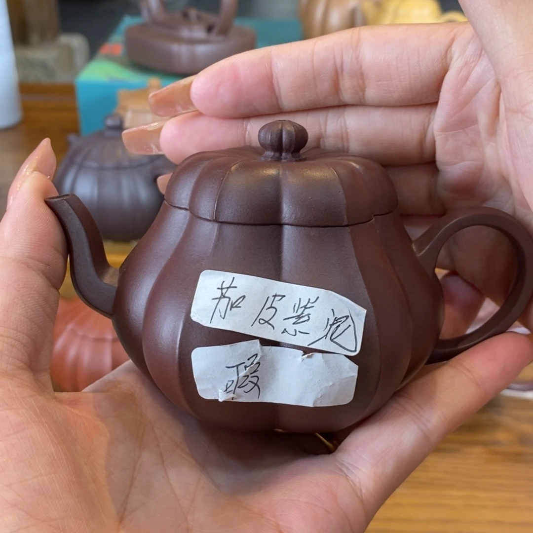 養***辉茶壶紫砂原矿泥料手工壶直播间