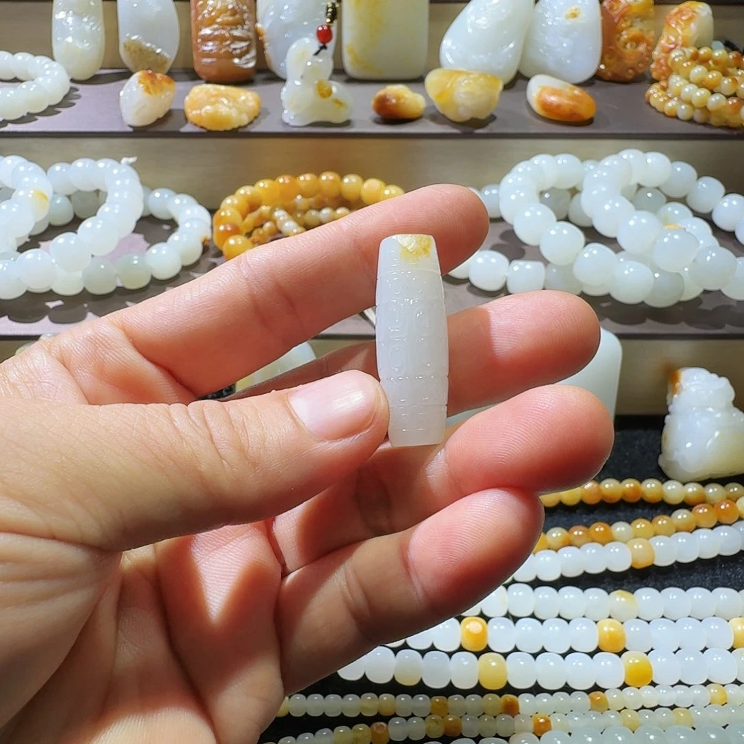 财***神和田玉（糖玉）未镶嵌吊坠(不含链)