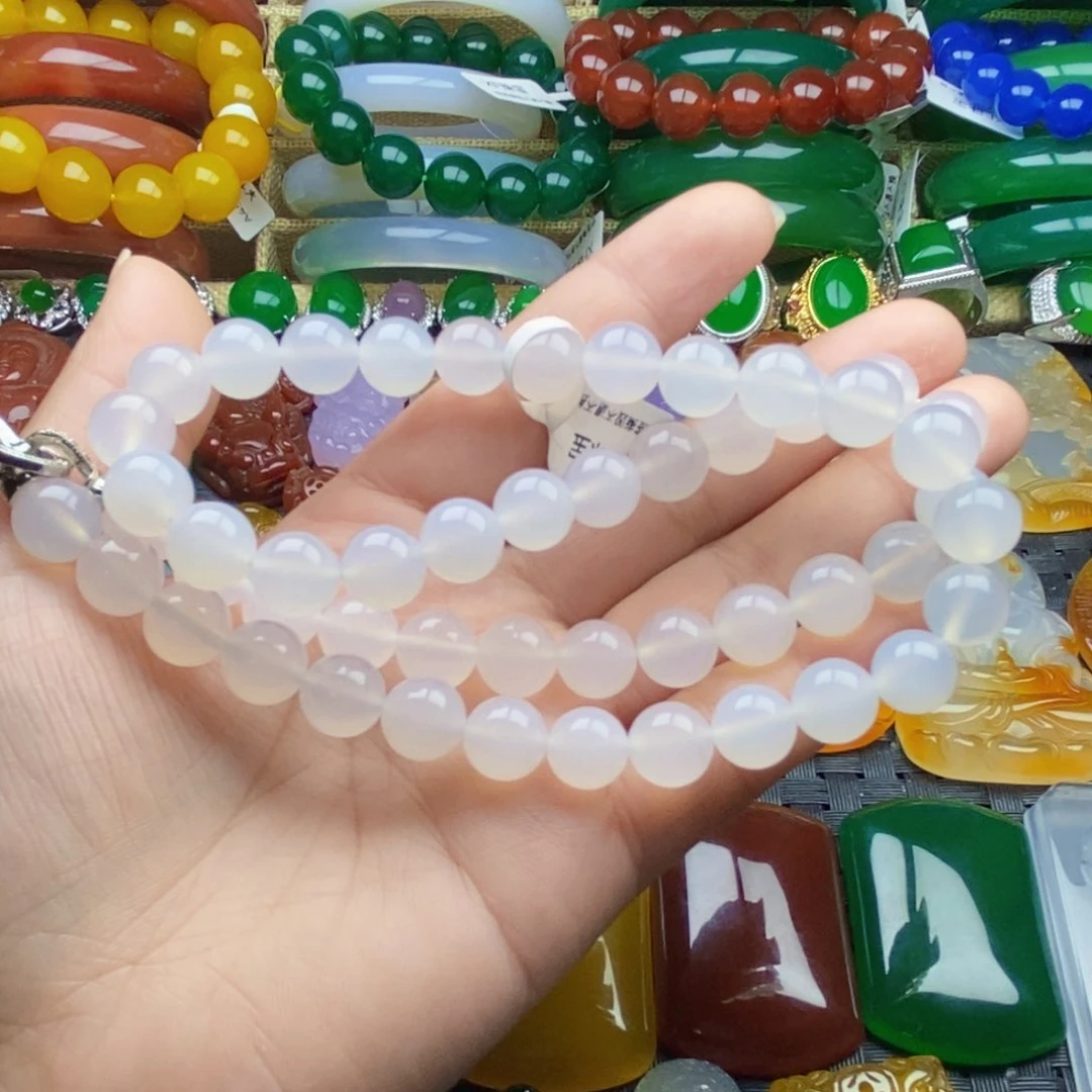 玛瑙/玉髓颈饰未镶嵌心*卡10