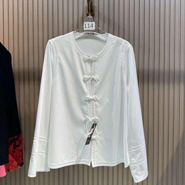 2215 新中式盘扣衬衫