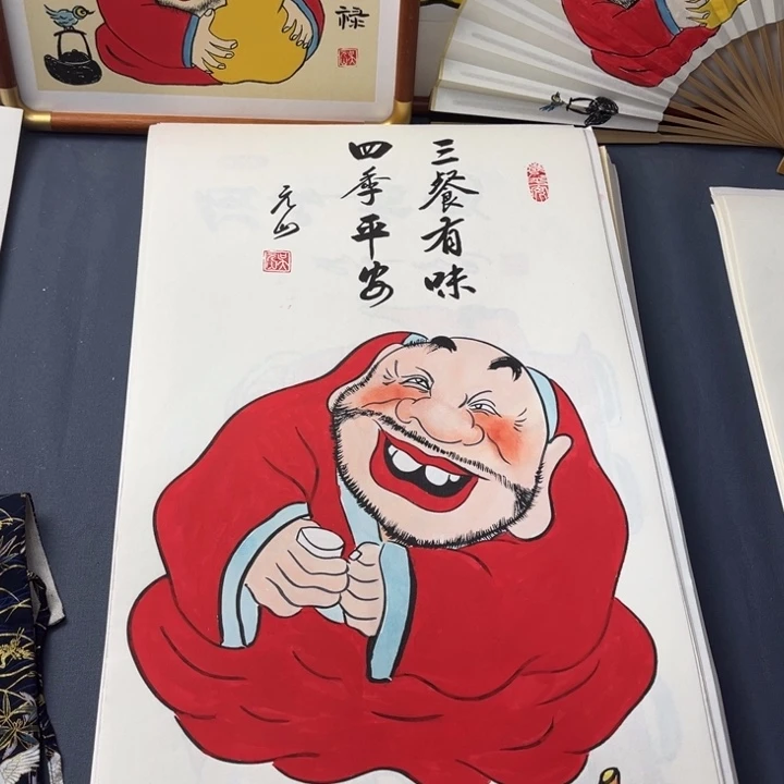 国画禅意画纯手绘作品