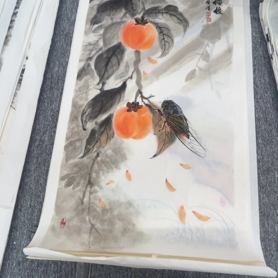 泉***夫国画绘画作品多次参加全国