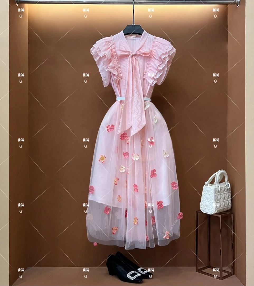 【G】春夏优雅百搭时尚中国风女装连衣裙 GS-55135