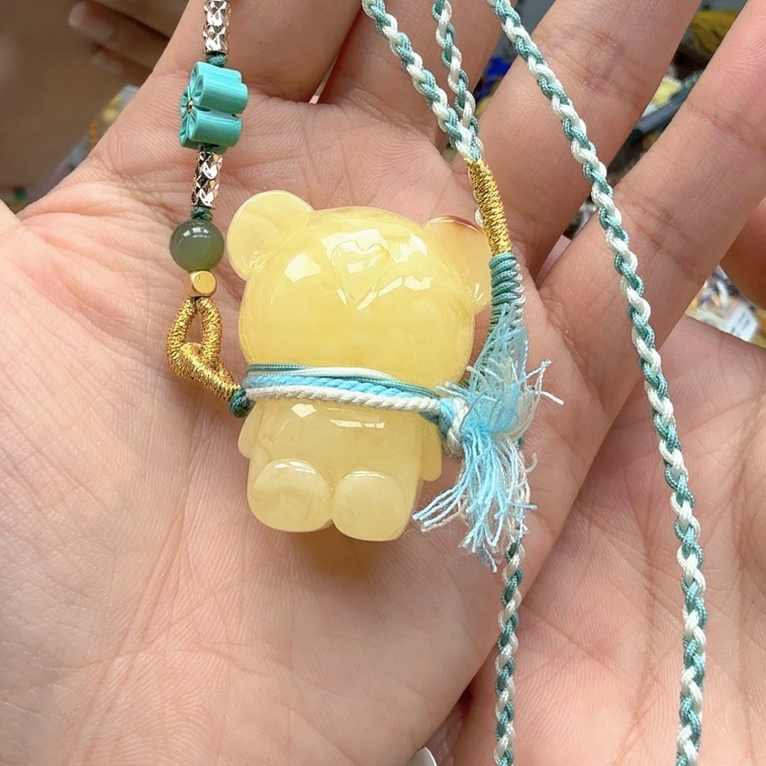 未镶嵌琥珀裸石你好