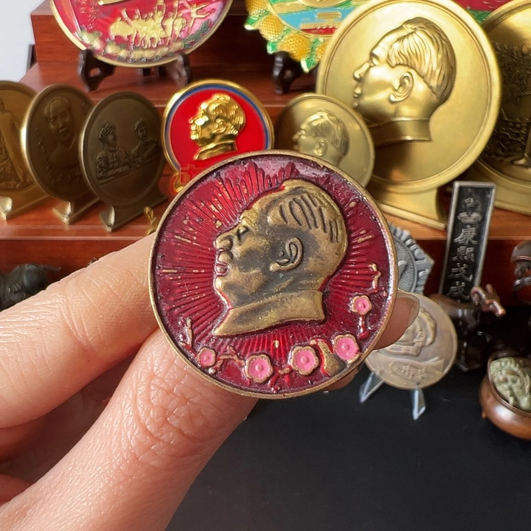 金属黄铜铜章链接