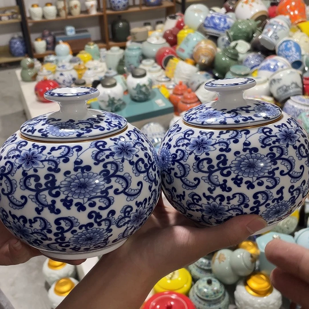 陶瓷罐茶叶罐密封罐