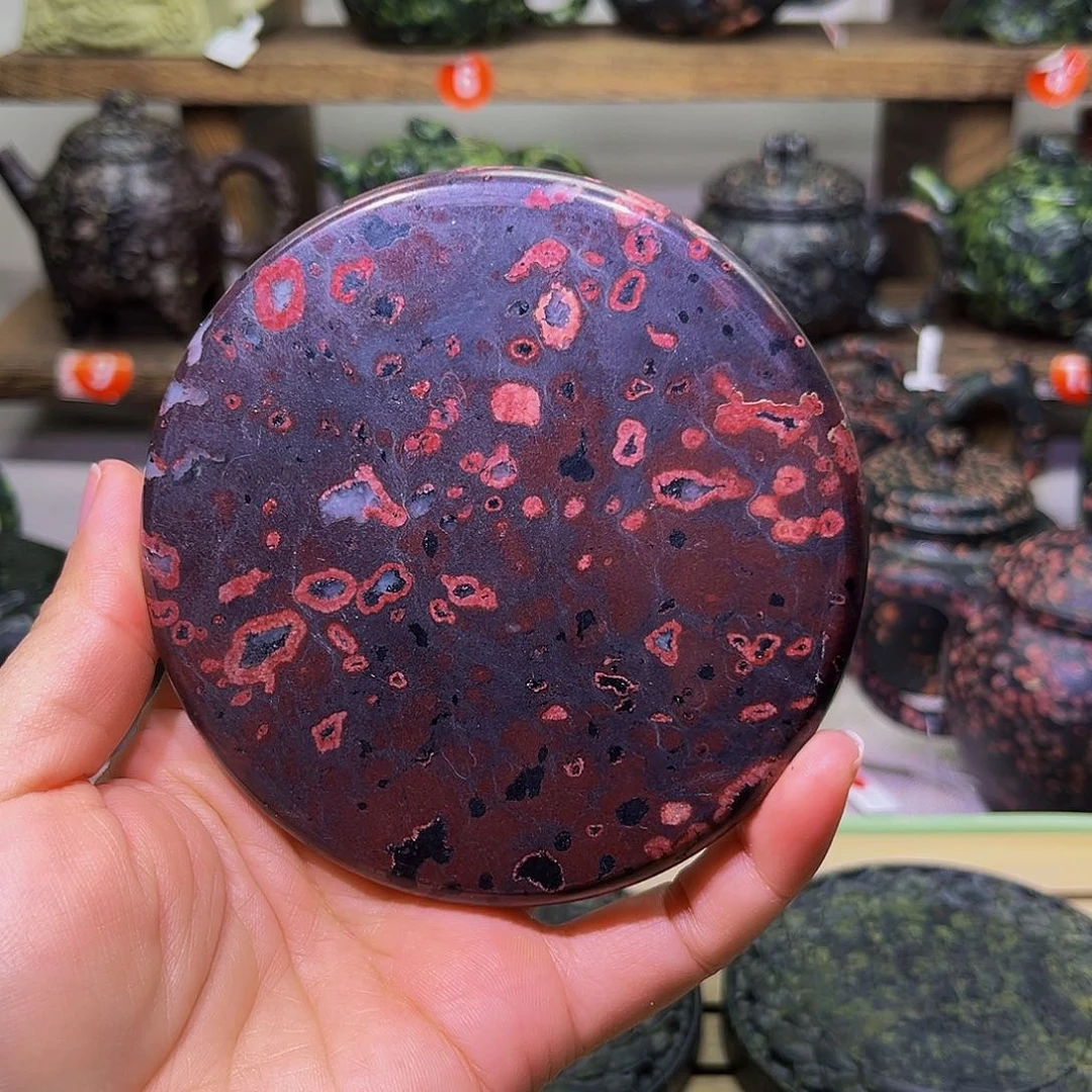 留*石材梅花石安山玉