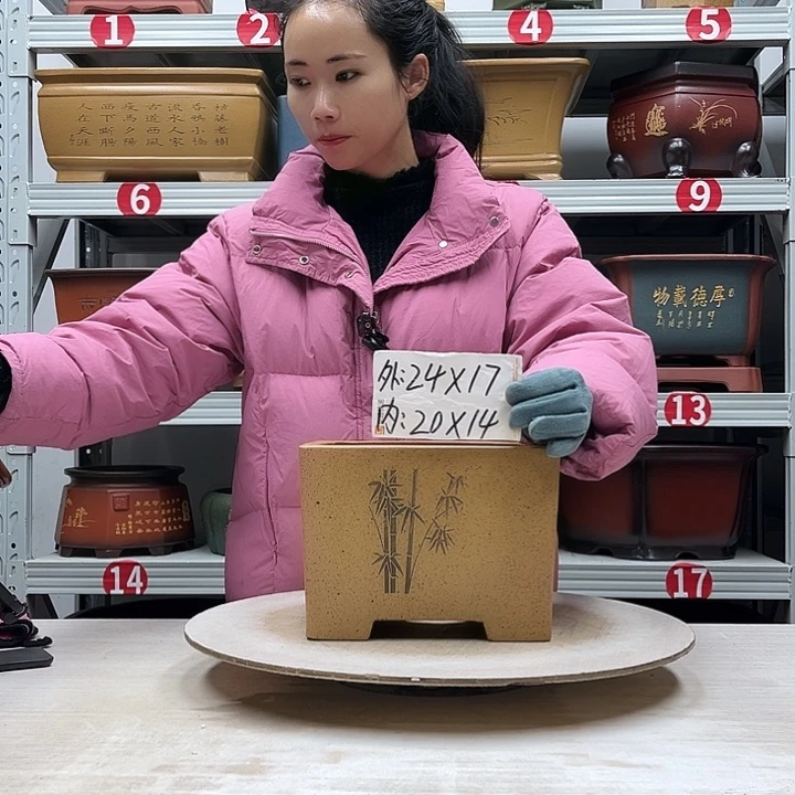 紫砂花盆紫砂花盆