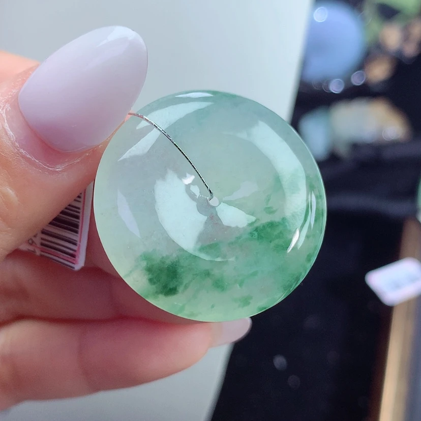 【闪购商品】颈饰未镶嵌翡翠尺寸31.5-6.6