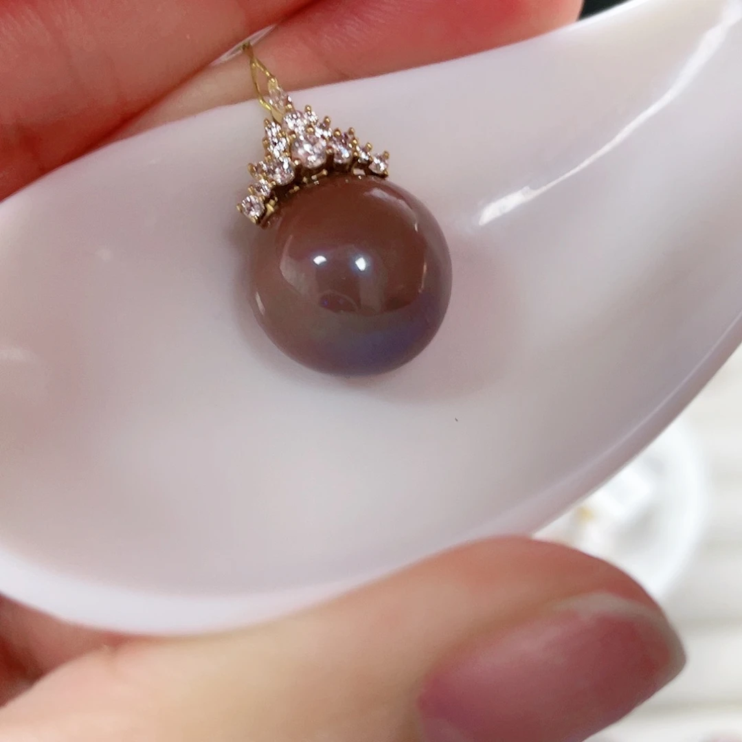 淡水珍珠吊坠(赠链)未镶嵌