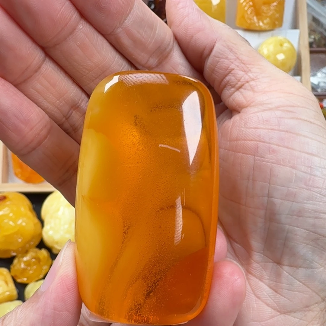 珞***安蜜蜡颈饰未镶嵌蜜蜡