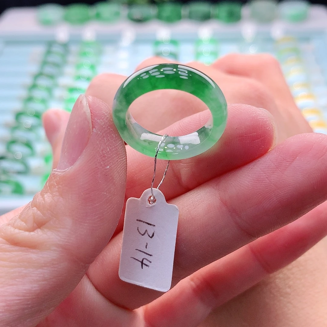 未镶嵌戒指翡翠A货缅甸翡翠