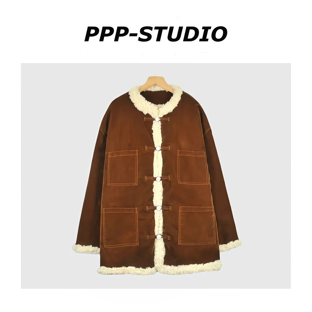 妙兮·LL冬季新款时尚慵懒风百搭宽松休闲气质毛毛外套*20253488