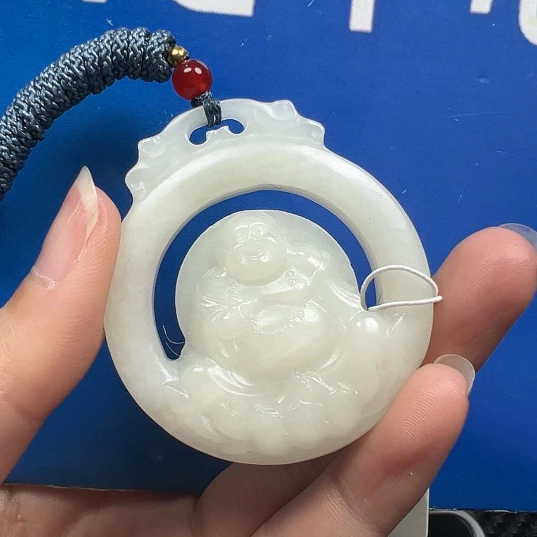 和田玉未镶嵌挂件挂件