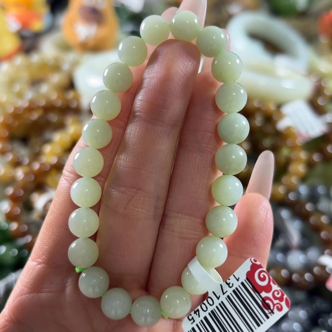 和田玉未镶嵌手串83