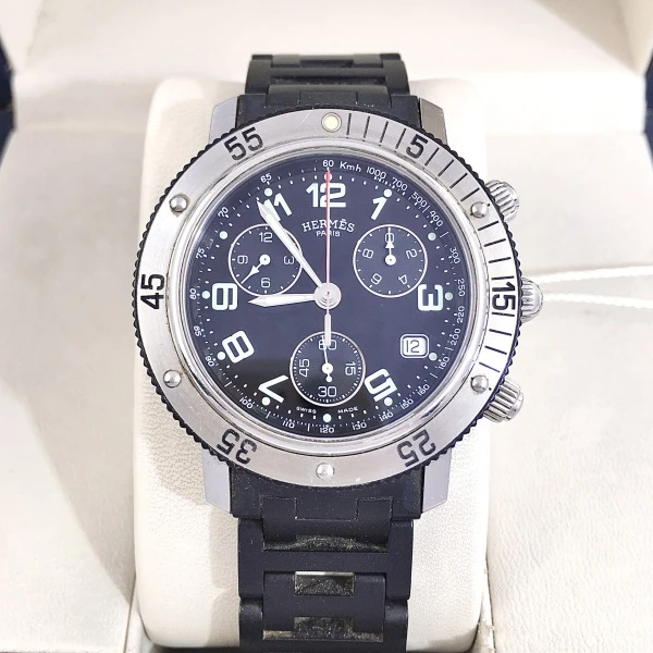 石英表/爱马仕/95新/表径39/S99240929115/250306JX0049