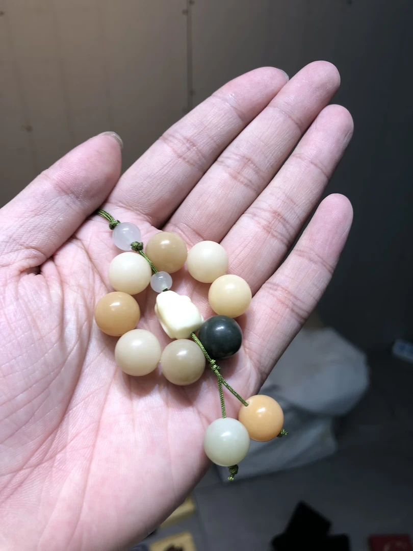 菩提单圈车挂手把件