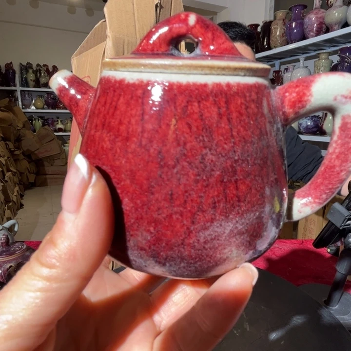 瓷片牛家钧窑牛自恒老师钧瓷