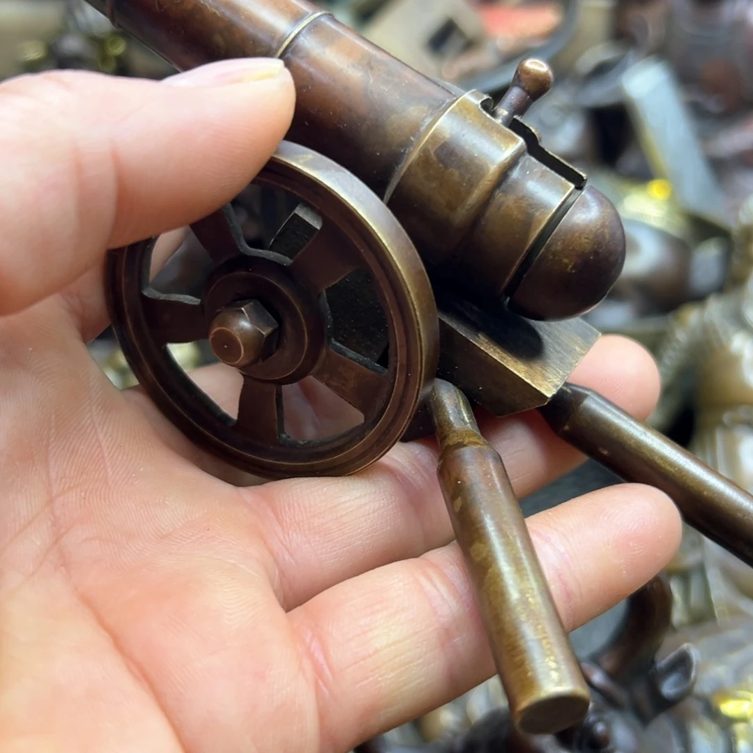 铜摆件欢迎欢迎你