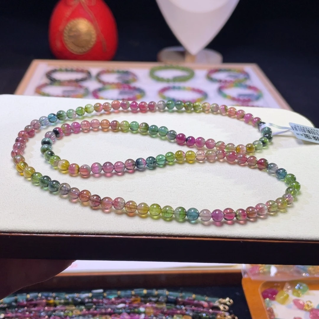 手链碧玺未镶嵌A17碧玺手链