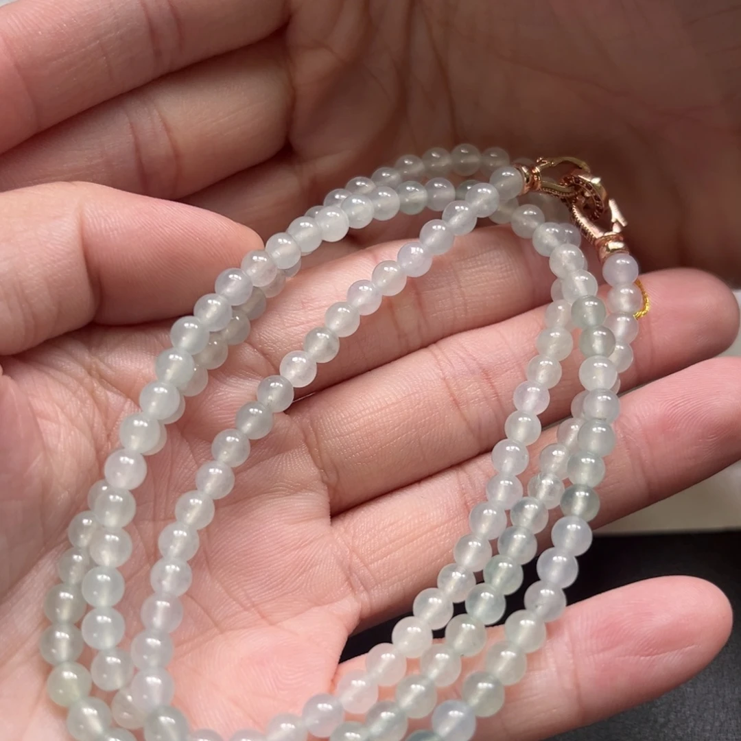 翡翠未镶嵌颈饰缅甸翡翠卡4.4