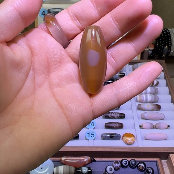 玛瑙/玉髓合金颈饰