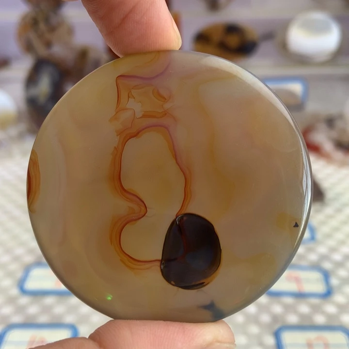 玛瑙/玉髓颈饰合金
