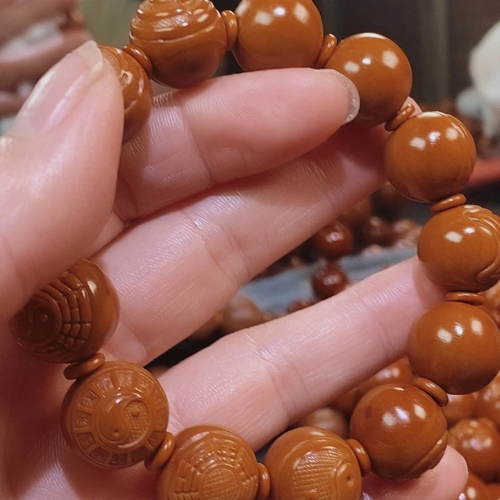 橄榄核手串/手链胜**王太极八卦15