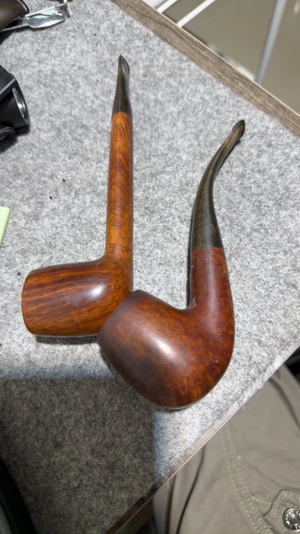 摩托专拍烟斗链接瑕疵烟斗