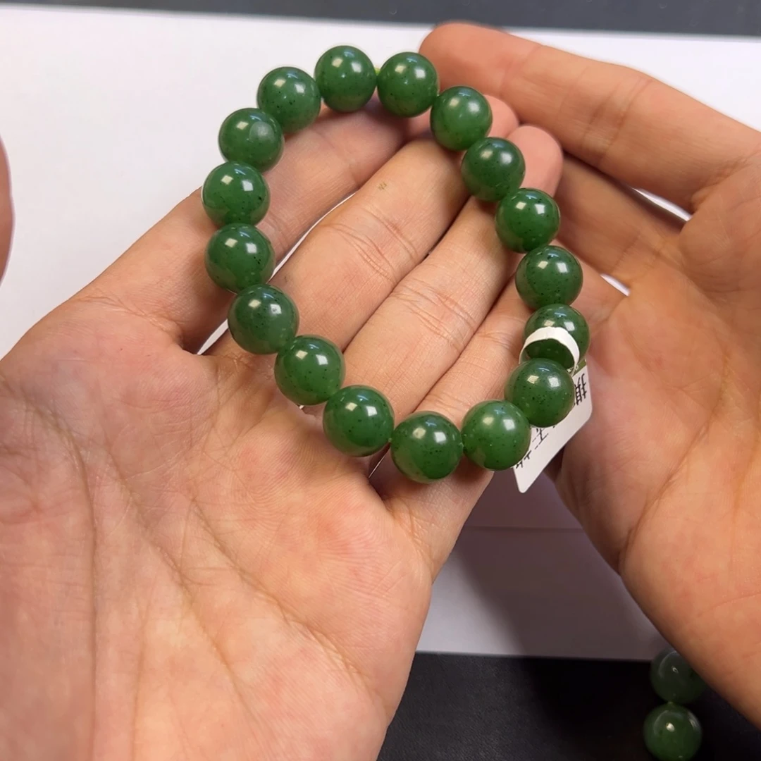 颈饰未镶嵌和田玉多样性俄罗斯碧玉高端手串卡12货头