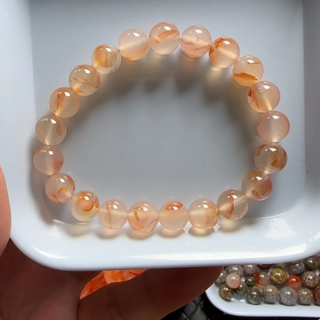 未镶嵌玛瑙/玉髓珠宝半成品