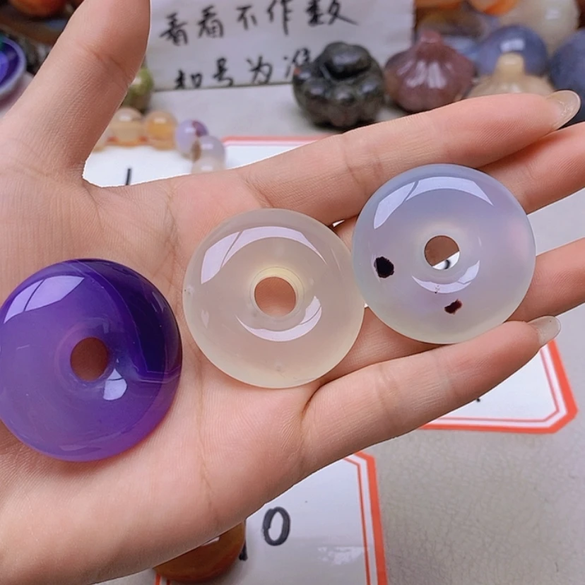 【闪购商品】未镶嵌玛瑙/玉髓珠宝半成品老*V