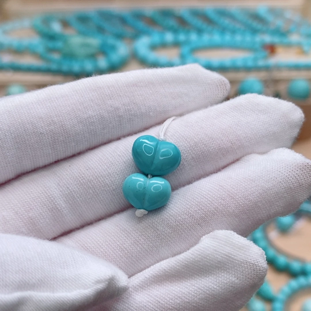 绿松石未镶嵌珠宝奇石11mm