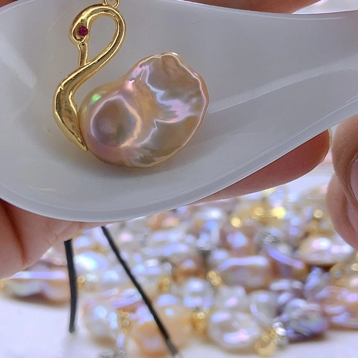 淡水珍珠未镶嵌颈饰14