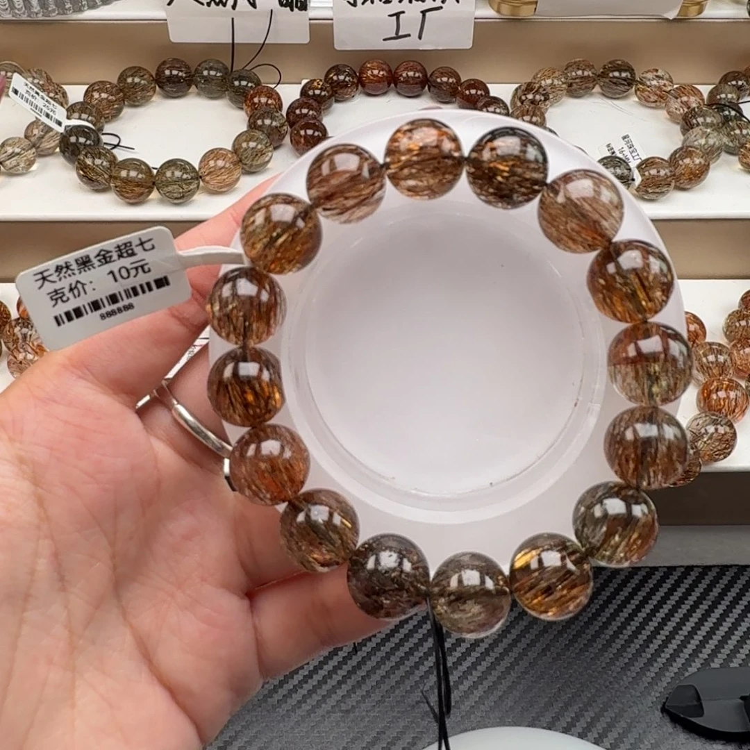 手链未镶嵌水晶黑金超七多样性发其一