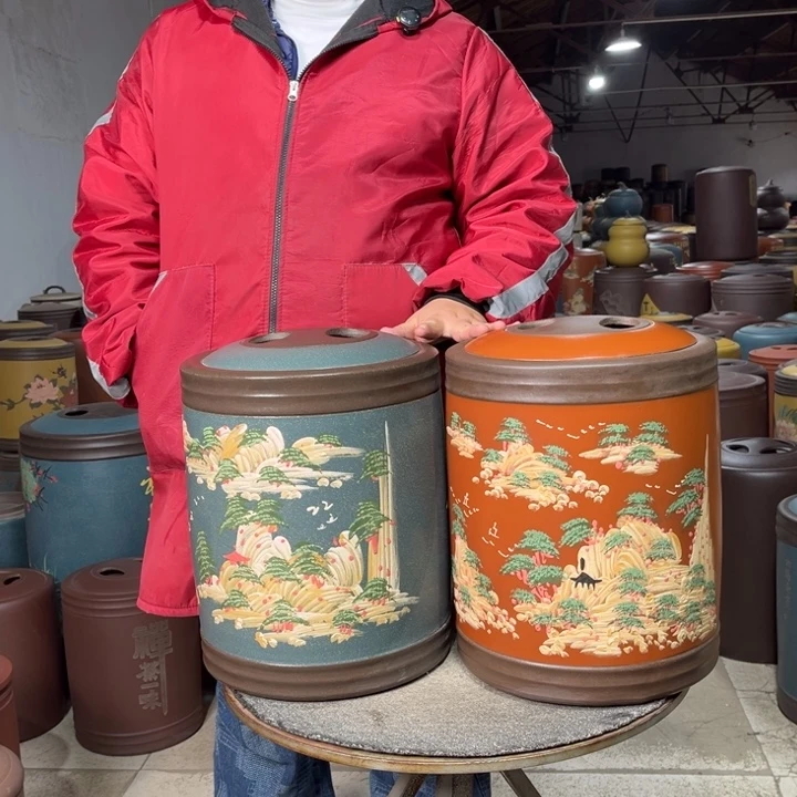 紫砂茶叶罐茶叶罐