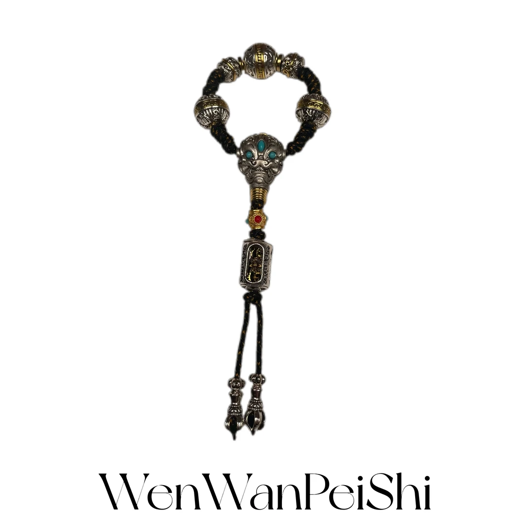 18号兽面套装108全套文玩配饰+穿配工具+隔片