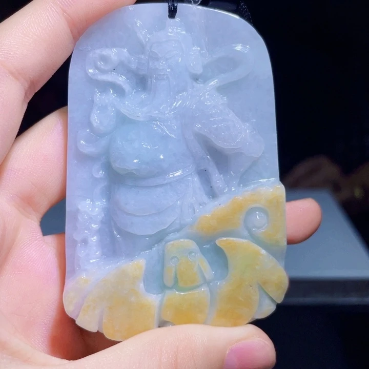 翡翠未镶嵌吊坠(不含链)A172