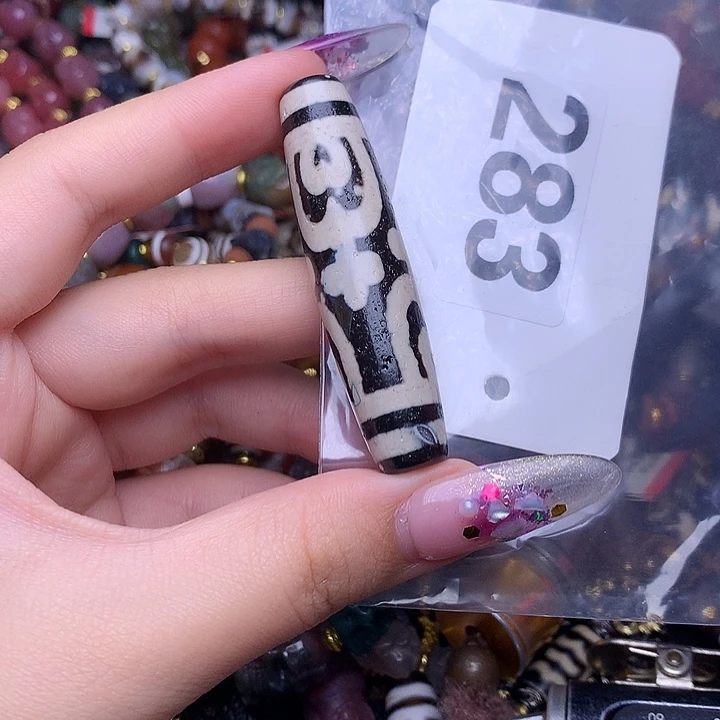 玛瑙/玉髓未镶嵌发一条