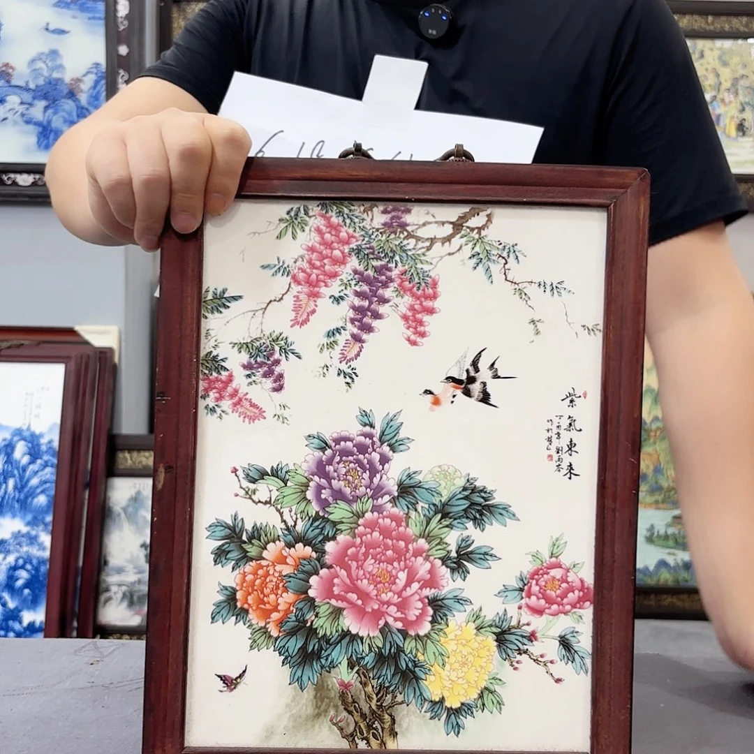 瓷版画景德镇瓷板画