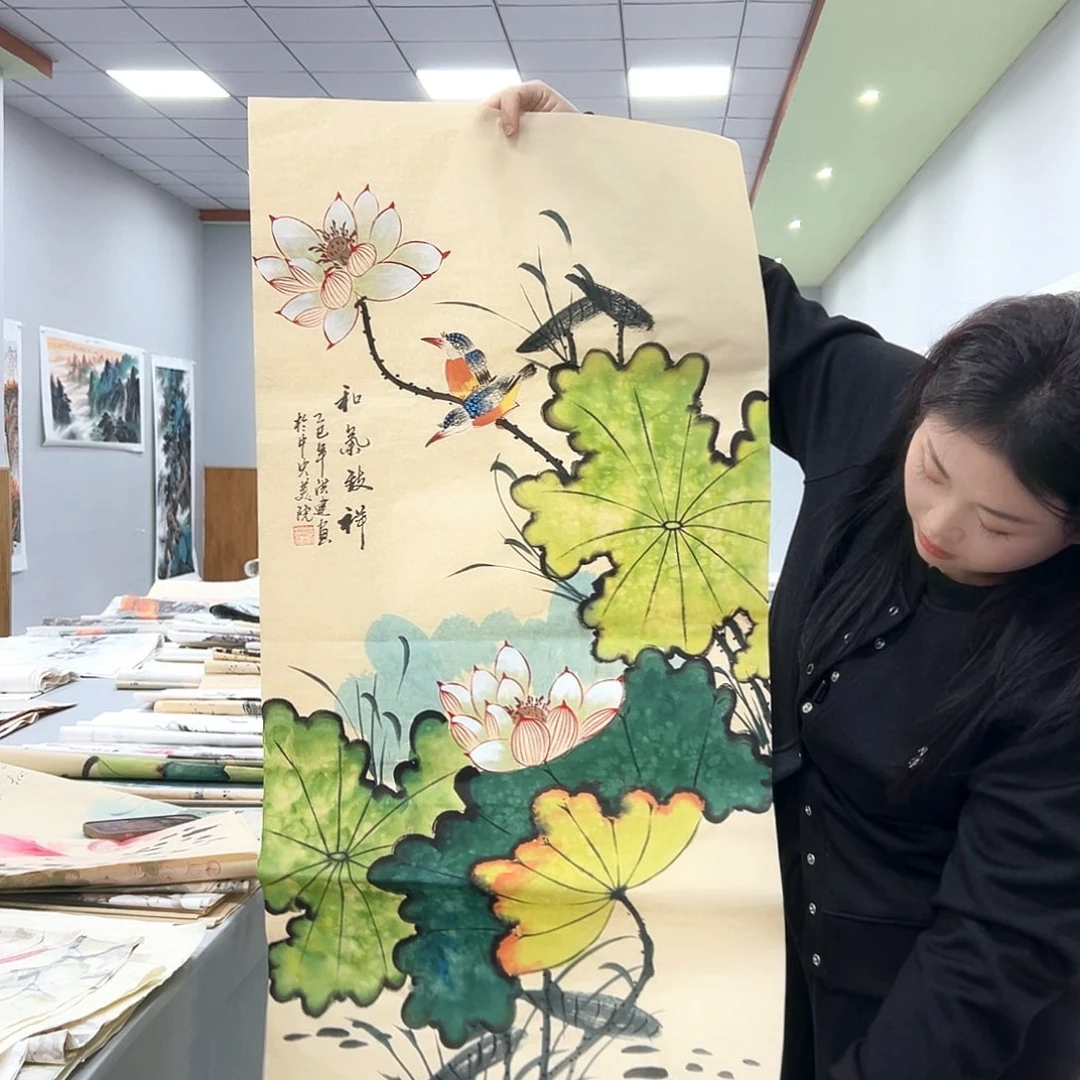 国画纯手绘字画作品