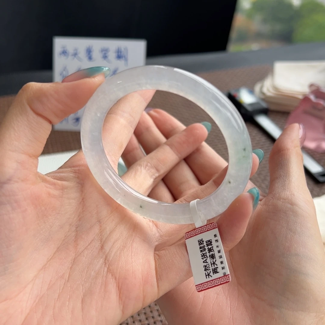 翡翠未镶嵌手镯50号54