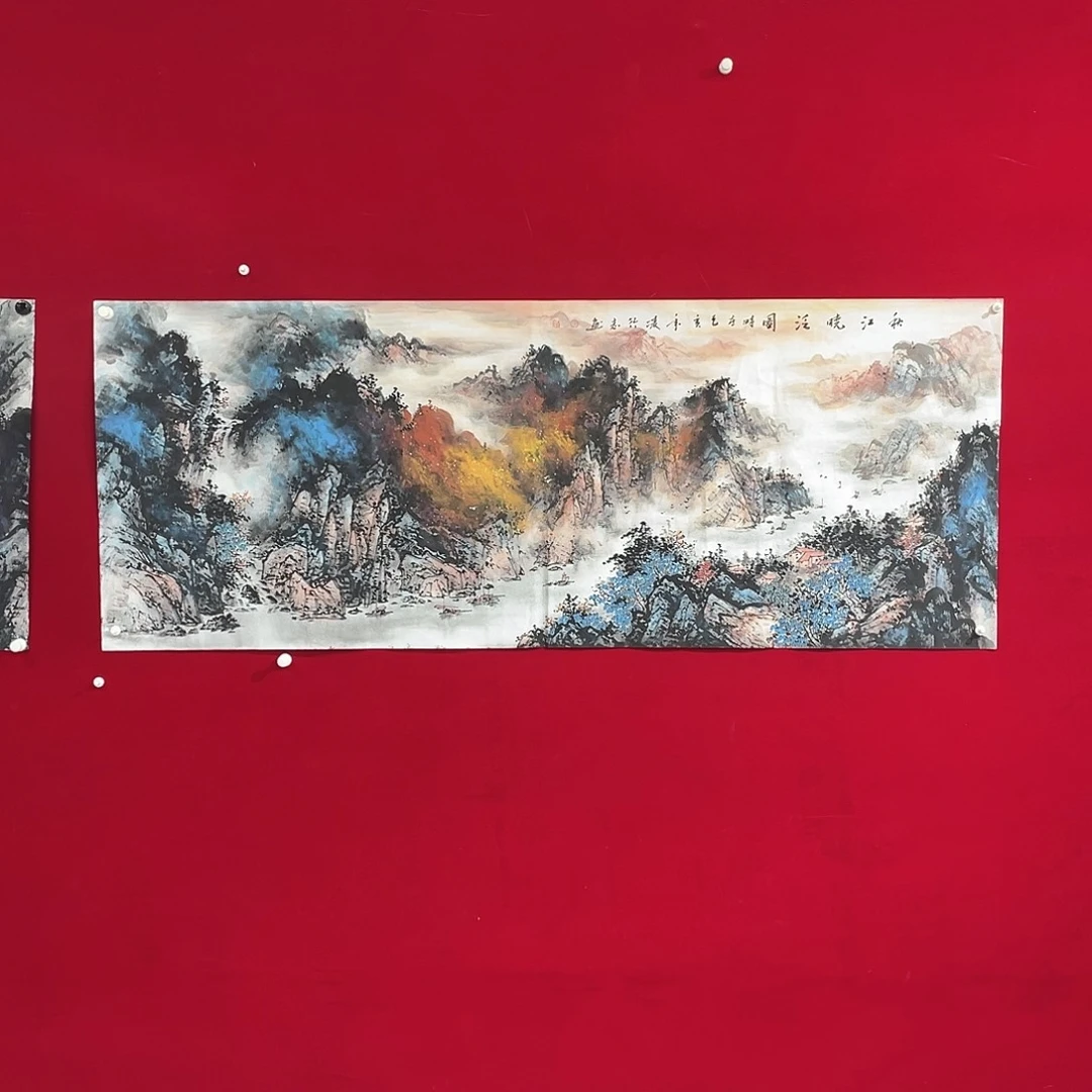 国画凌行志老师手绘国画精品