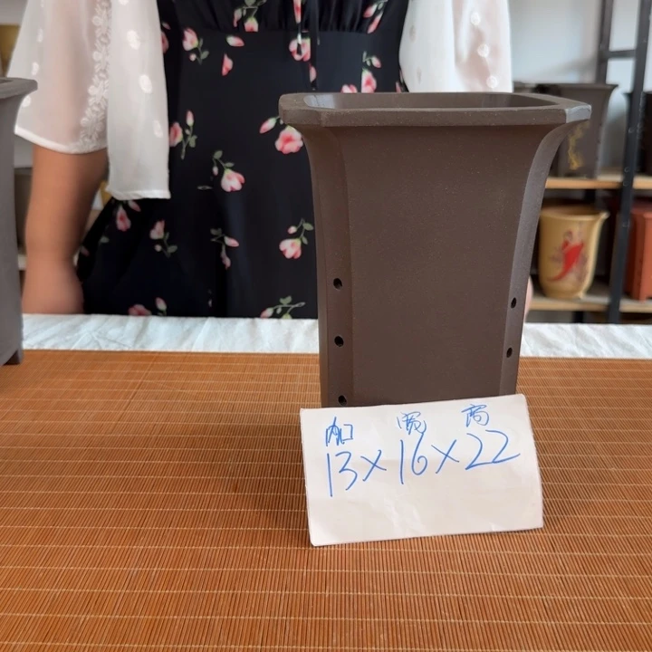 紫砂紫砂花盆破损补发