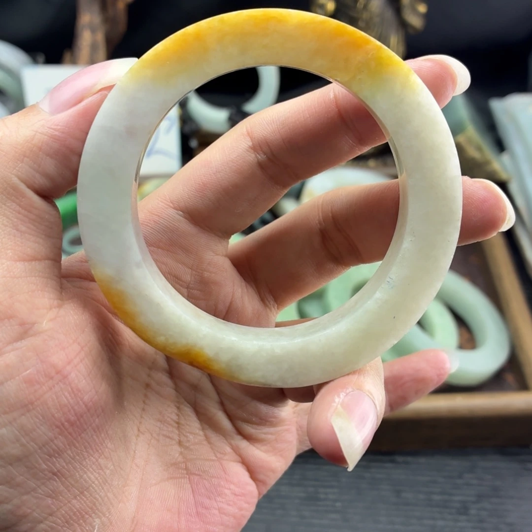 定制翡翠未镶嵌缅甸翡翠A货手镯毛胚定制