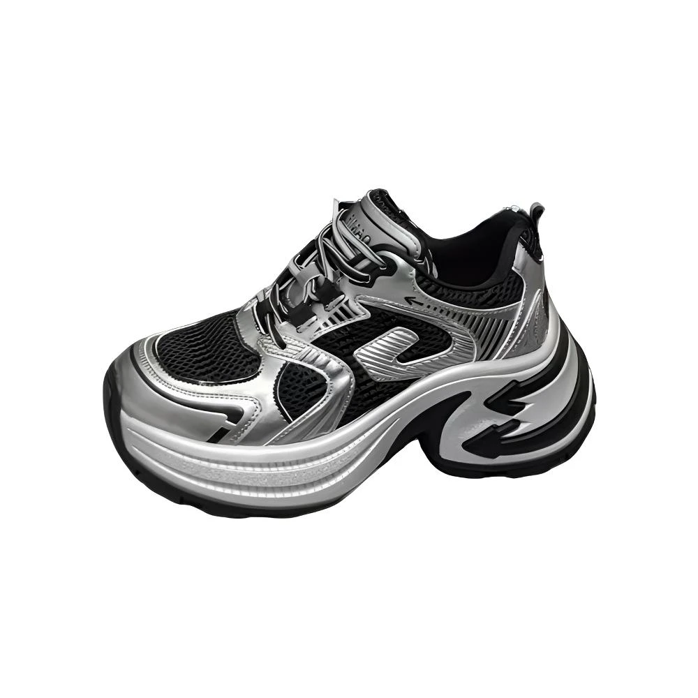 37019  25522 真皮厚底老爹鞋 （标准尺码）**米