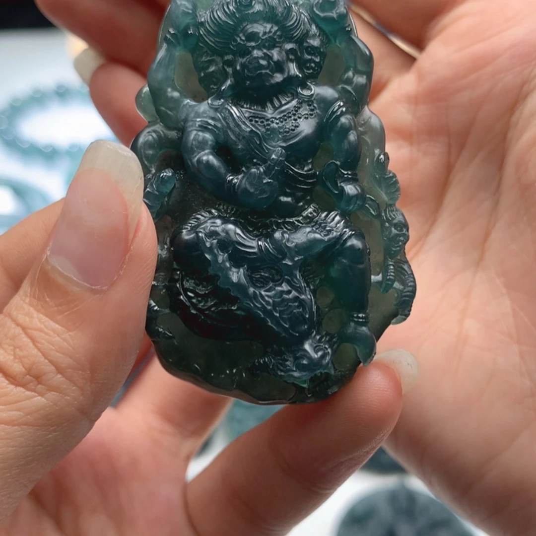 翡翠未镶嵌颈饰天然翡翠